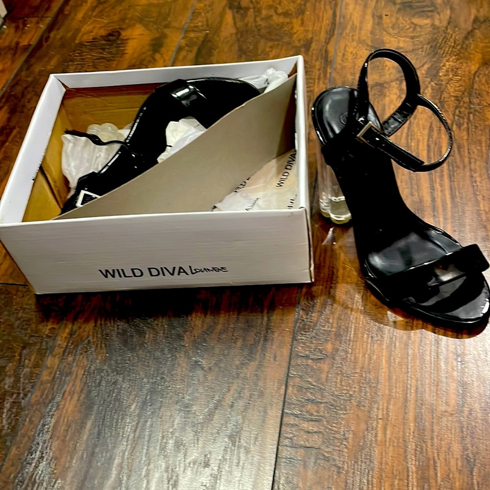 I Think I Blocked Him Heels - Black